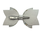 Blue and White Bunnies Hair Clip Bow