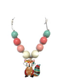 Fox Chunky Bubblegum Necklace Style