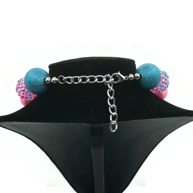 Mermaid Tail Chunky Bubblegum Necklace