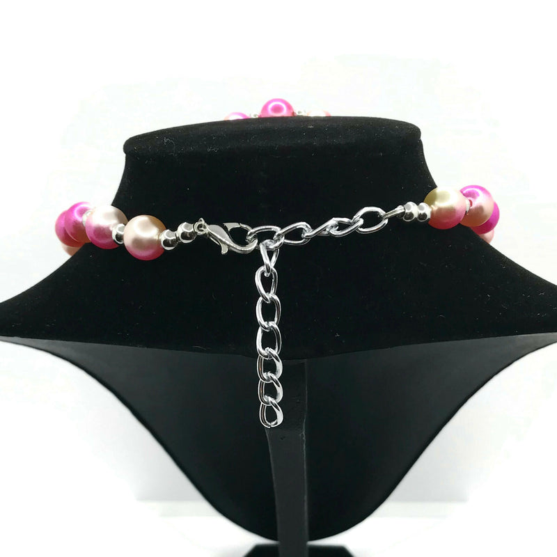 Candy Crush Chunky Bubblegum Necklace with Bracelet Set