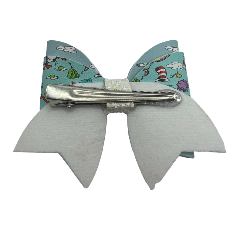 Dr. Suess Pastels Hair Clip Bow