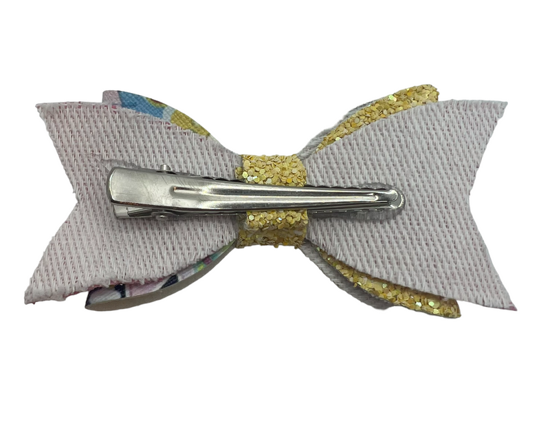 Sparkle Bluey Hair Clip Bow