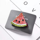 Watermelon Glitter Felt Hair Clip