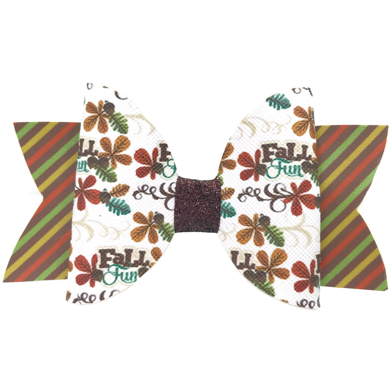 Fall Fun Hair Clip Bow