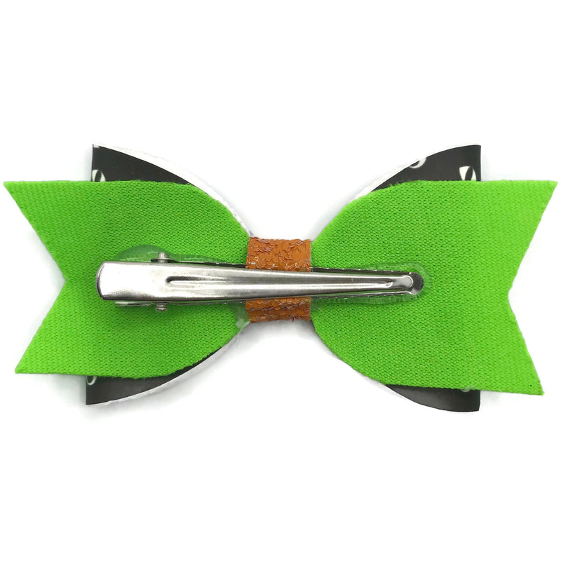 Spooky “GLOW IN THE DARK EYES” Hair Clip Bow