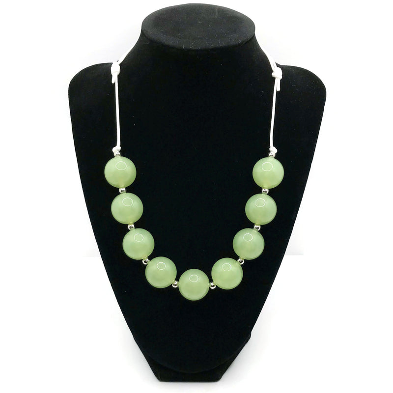 GLOW IN THE DARK Chunky Bubblegum Necklace