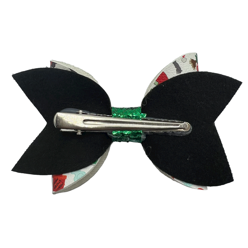 “You Serious Clark” Christmas Hair Clip Bow