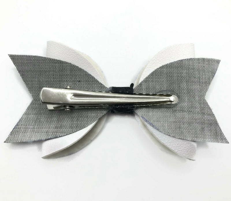 Forest Friends Skunk Hair Clip Bow