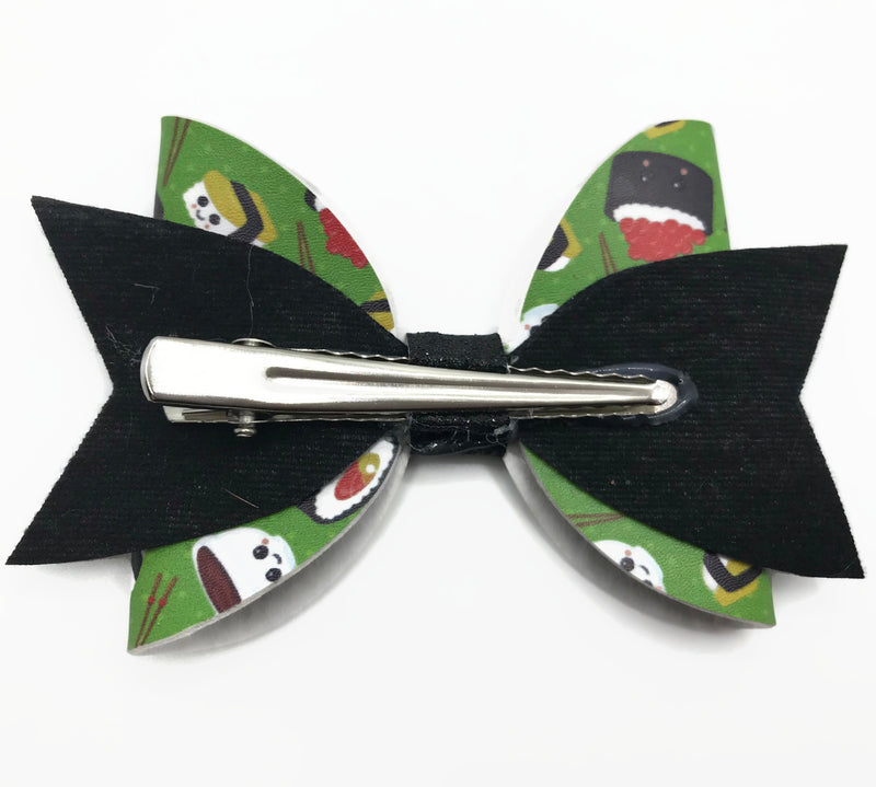 Sushi Hair Clip Bow