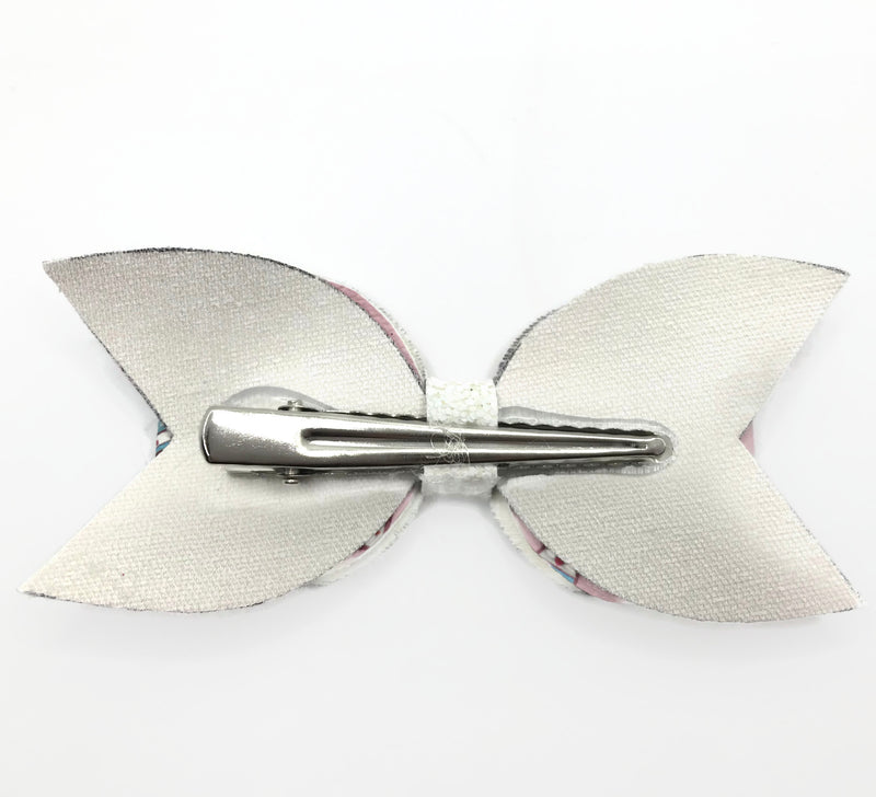Cookies and Milk Hair Clip Bow