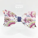 Cloud with Rainbow Hair Clip Bow