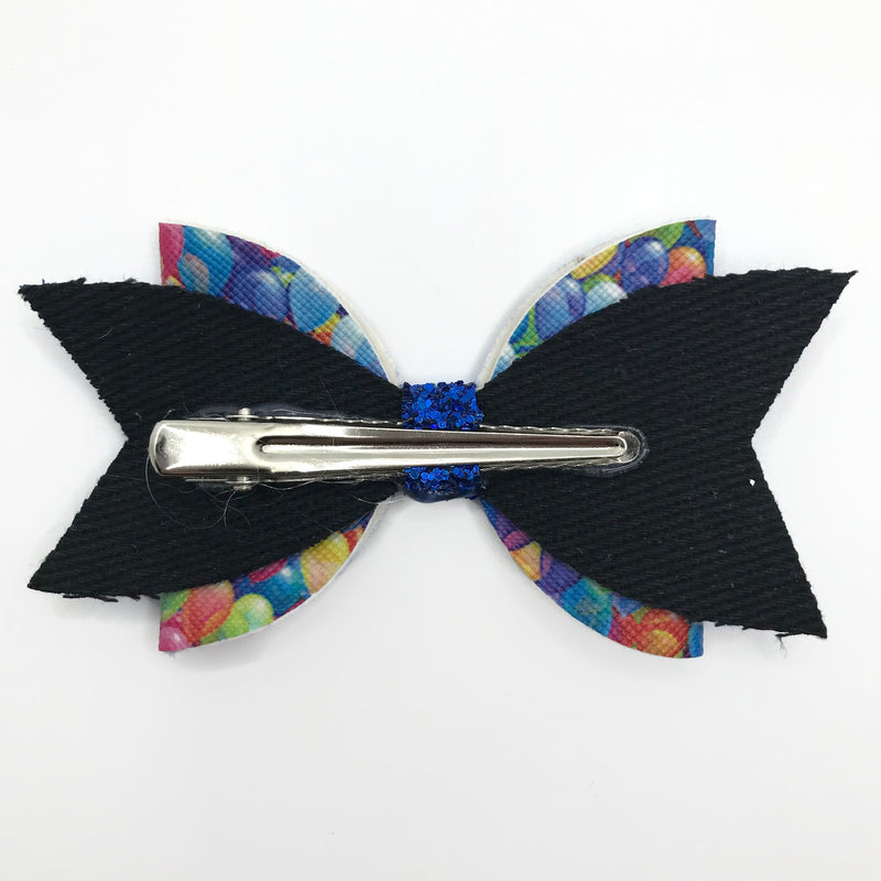 Balloons Hair Clip Bow