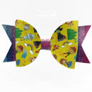 Purple/Pink/Blue Oz Hair Clip Bow