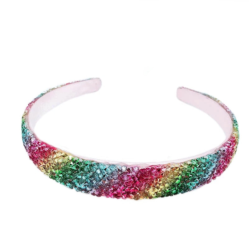 Rainbow Bling Headband