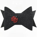 Ladybug Hair Clip Bow