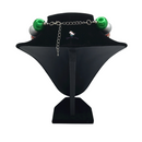 Christmas Tree Pendant Chunky Bubblegum Necklace