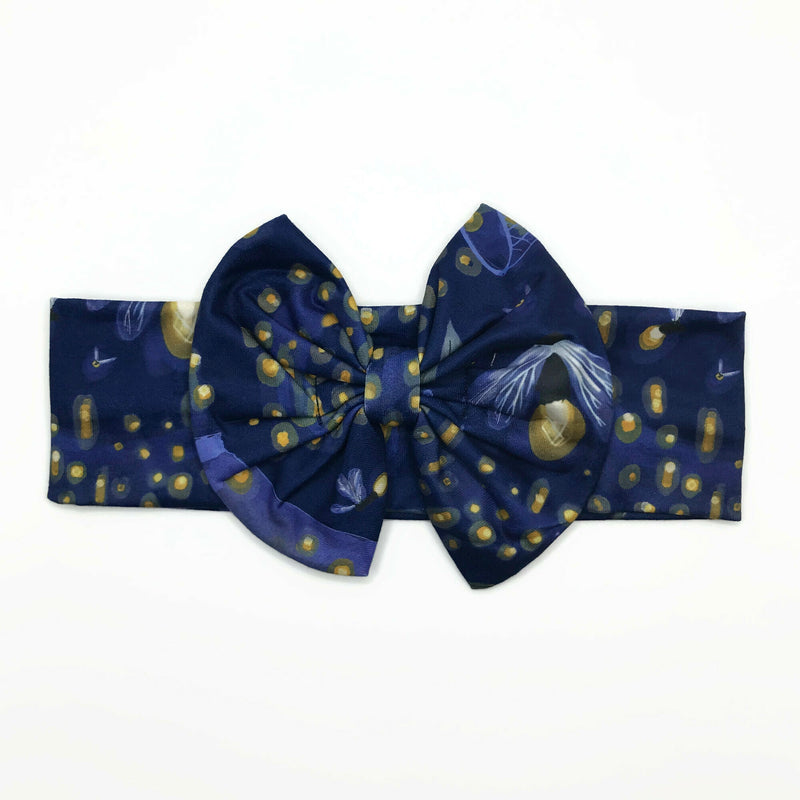 Firefly Milk Silk Headband Bow