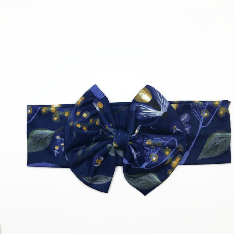 Firefly Milk Silk Headband Bow