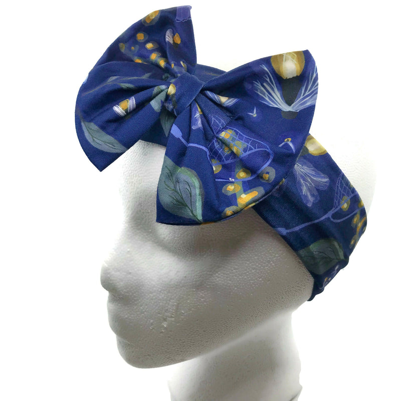 Firefly Milk Silk Headband Bow