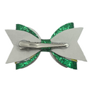 Lemons Sparkle Green Hair Clip Bow
