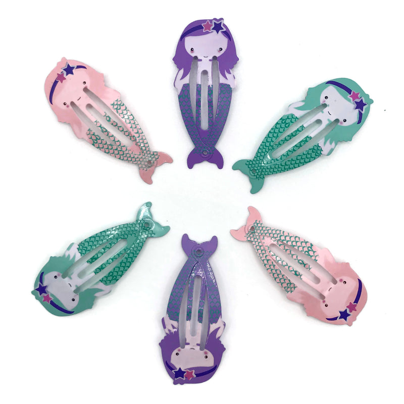 Mermaids Snap Clip Set