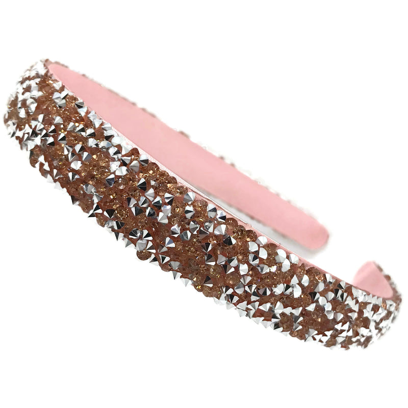 Rose Gold & Silver Bling Headband