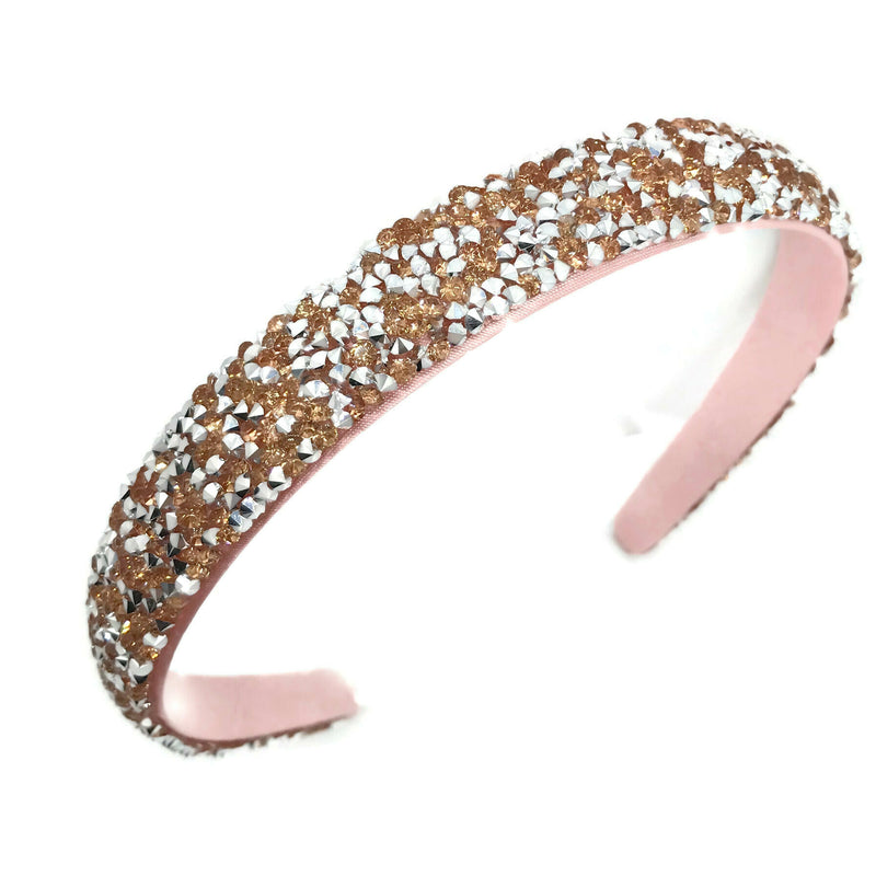 Rose Gold & Silver Bling Headband