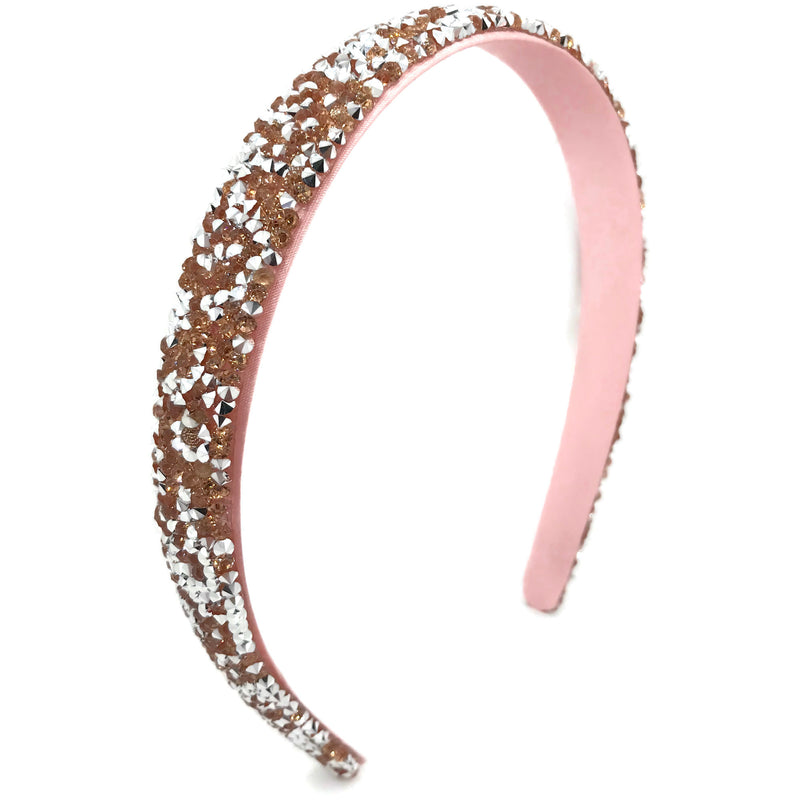 Rose Gold & Silver Bling Headband