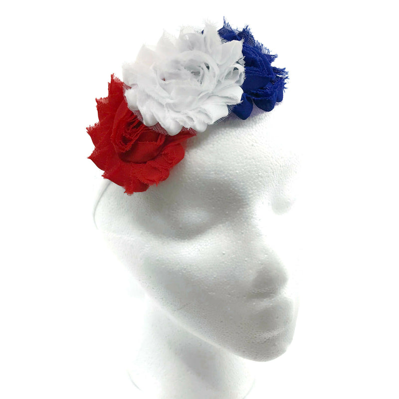 Patriotic Flower Headband