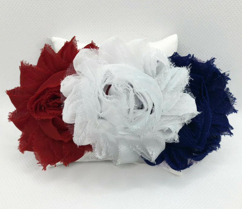 Patriotic Flower Headband