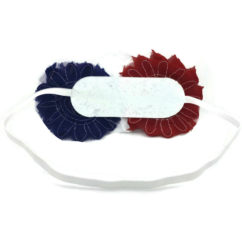 Patriotic Flower Headband