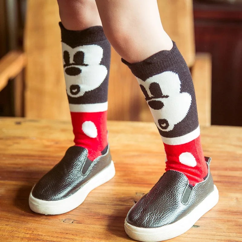 Mickey Mouse Inspired Socks -- 3 Sizes Available!