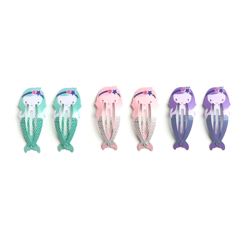 Mermaids Snap Clip Set