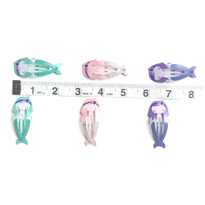 Mermaids Snap Clip Set