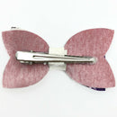 I Love USA Hair Clip Bow