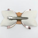 Gold Sparkle Seashell Hair Clip Bow