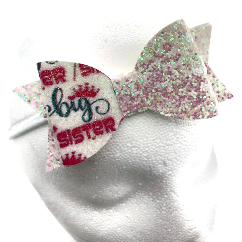 Big Sister Headband Bow