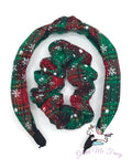 Holiday Headband & Scrunchies Set