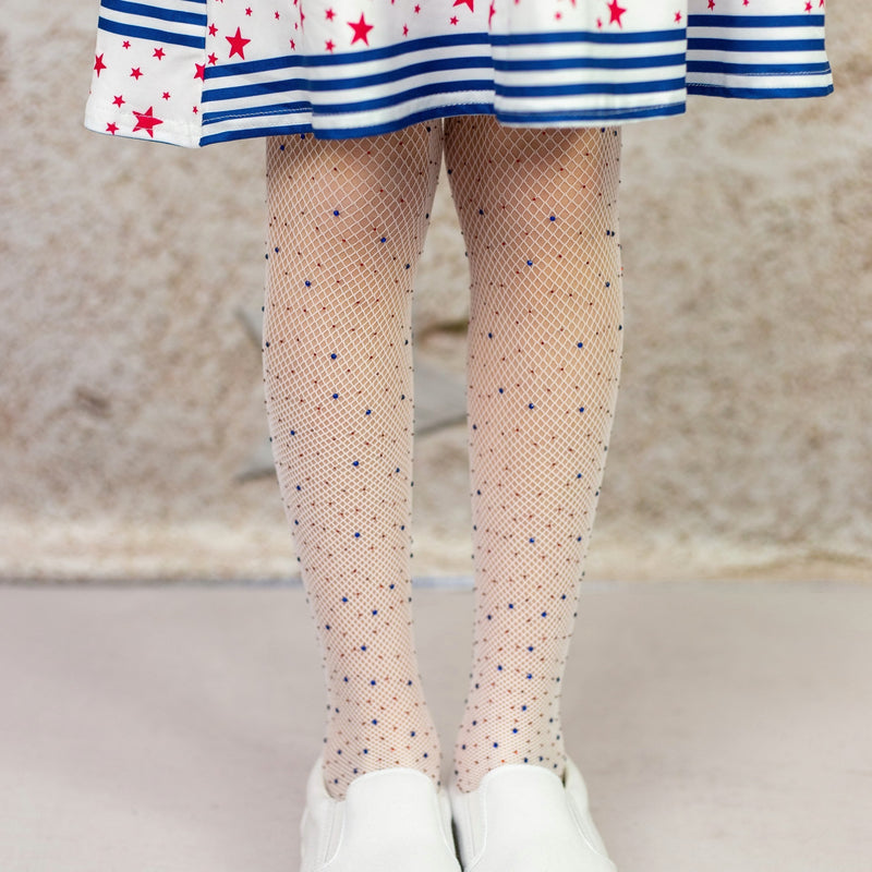 Patriotic Bling Tights (3-12yrs)